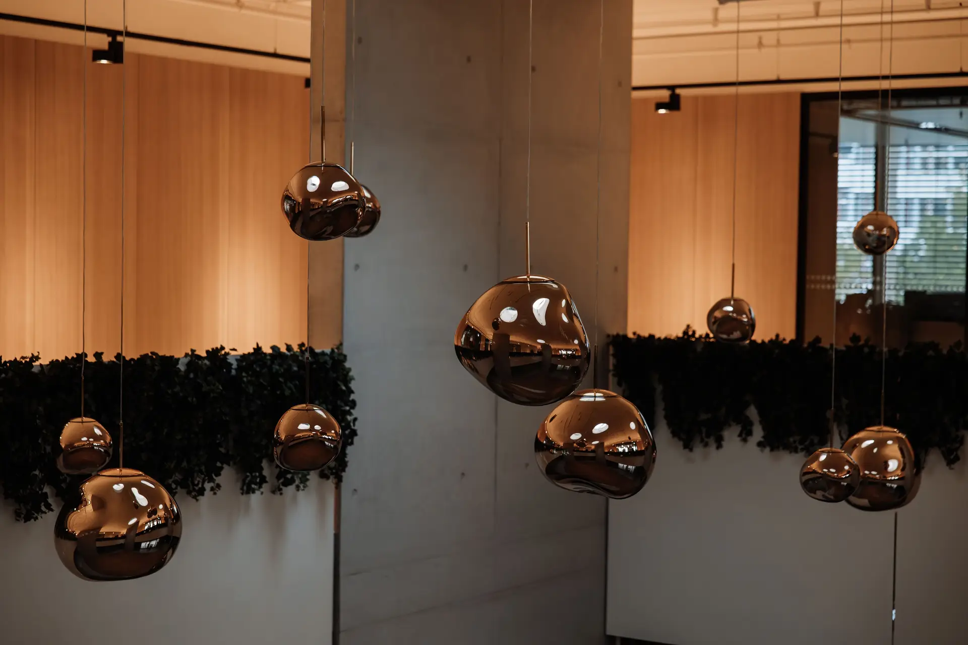 Modern Metal Pendant