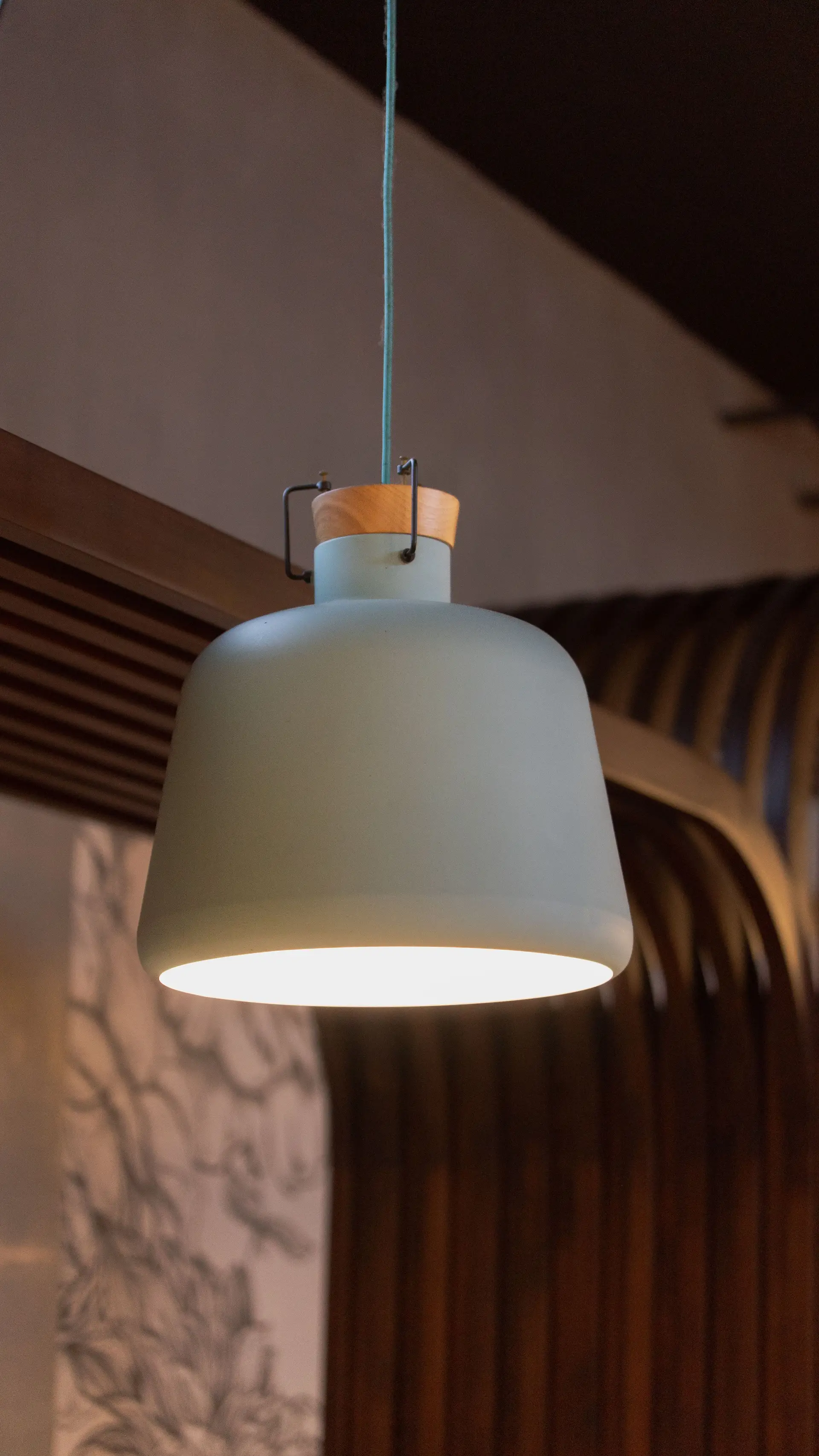 Technical lighting installation detail